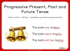 Progressive Present, Past and Future Tense - Years 3 and 4 Teaching Resources (slide 1/21)